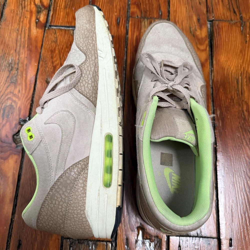 Nike Air Max 1 PRM Le safari desert / Camo Sneakers Size 13